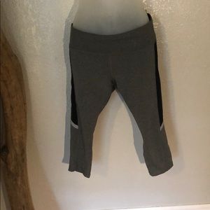 Champion Duo Dry grey and black leggings small